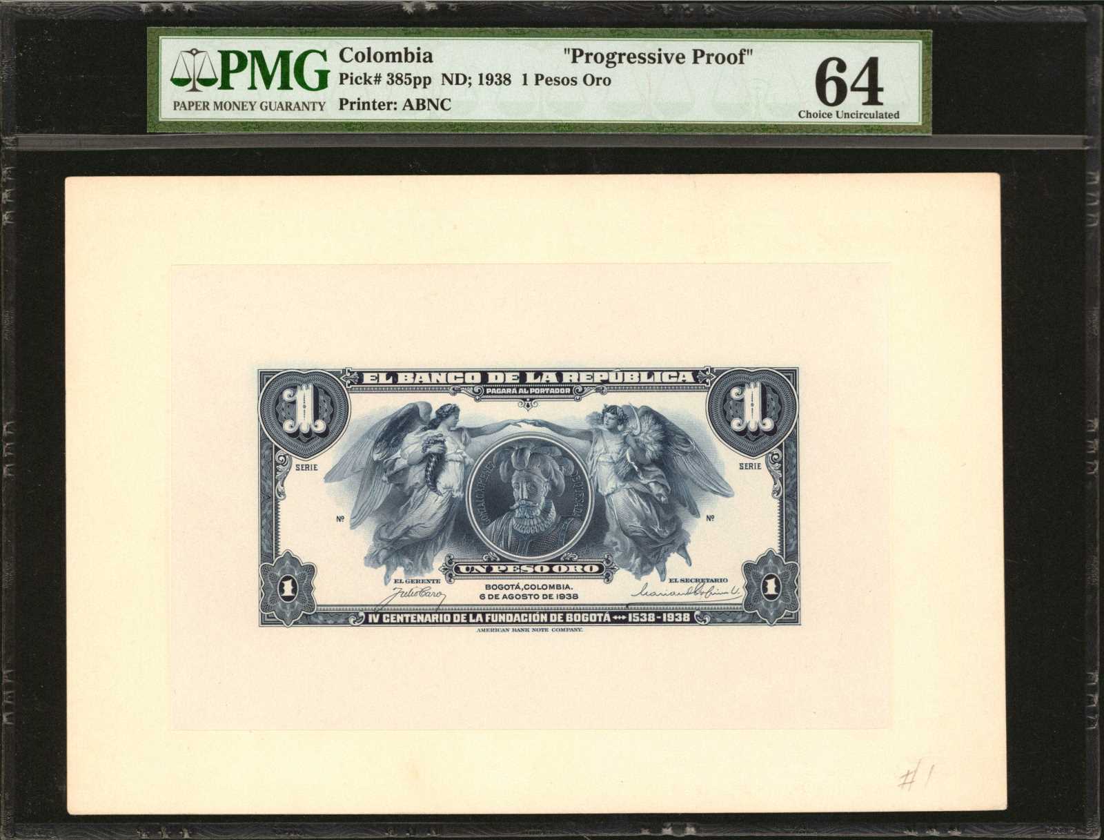 image for: Colombia  1 peso oro(B934ap)