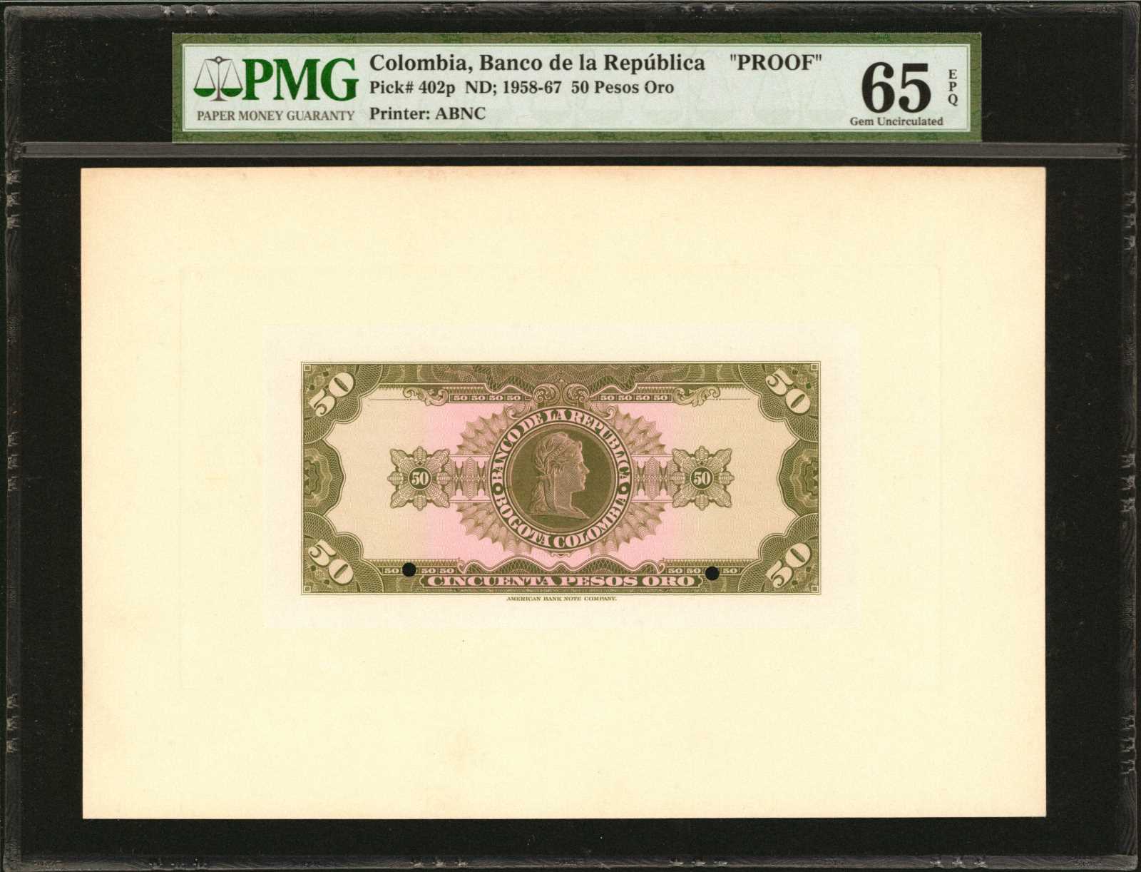 image for: Colombia  50 pesos oro(B943b)
