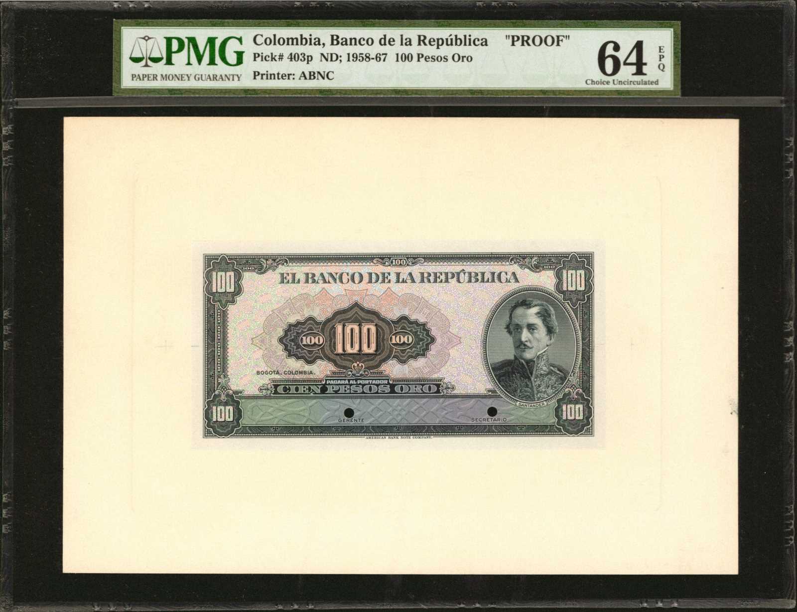 image for: Colombia  100 pesos oro(B944p)