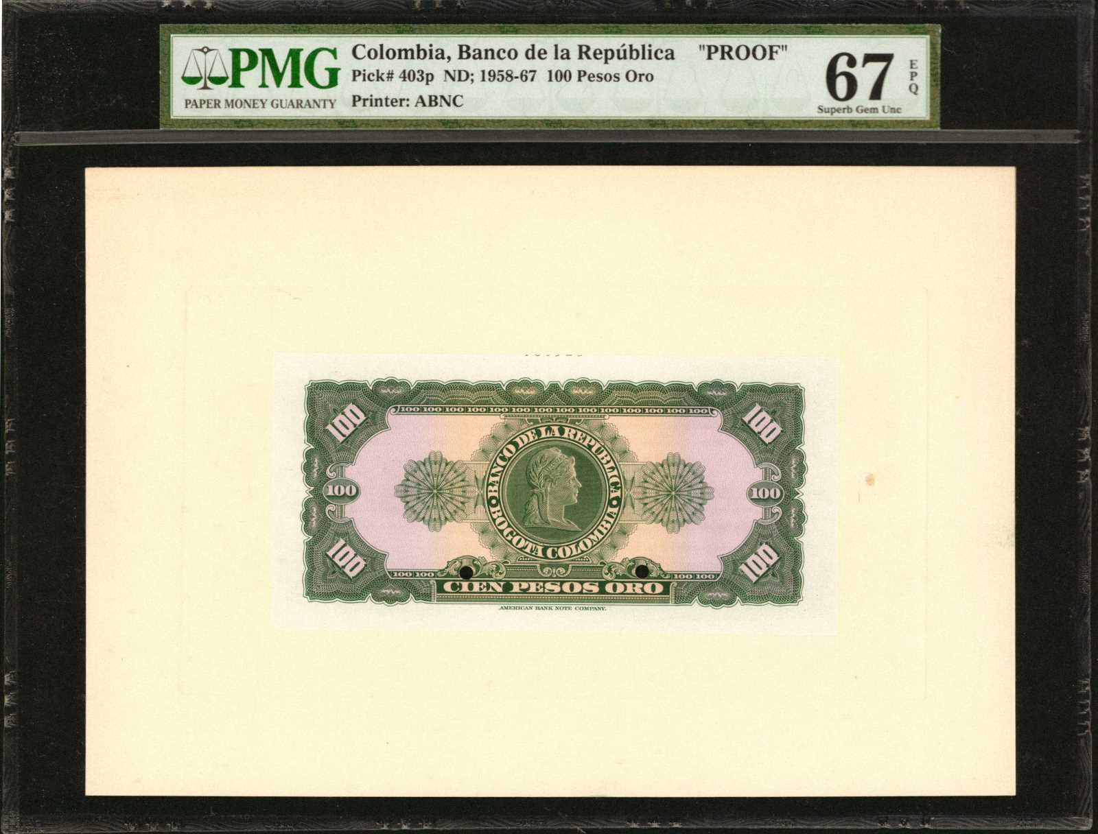 image for: Colombia  100 pesos oro(B944d)