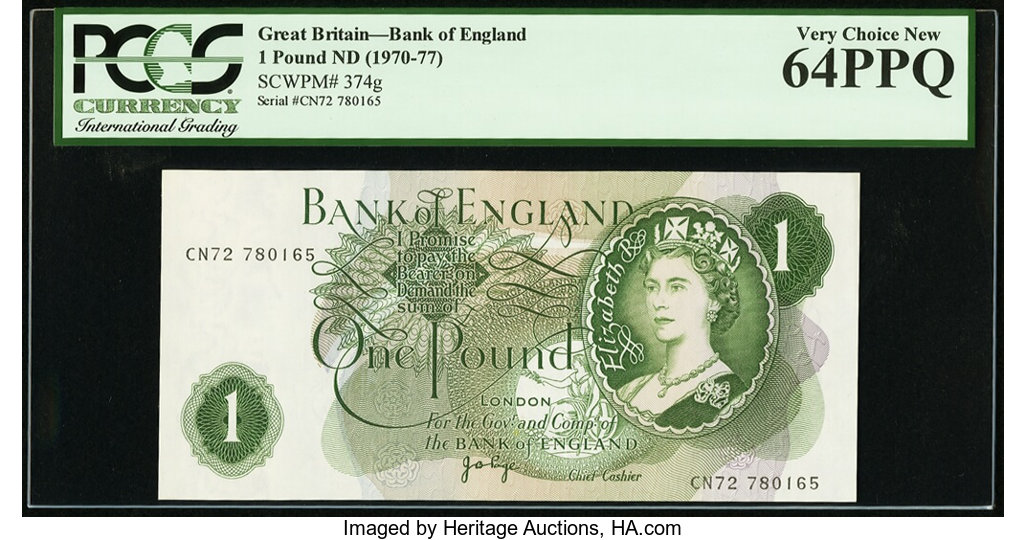 image for: United Kingdom  1 pound (B180as)
