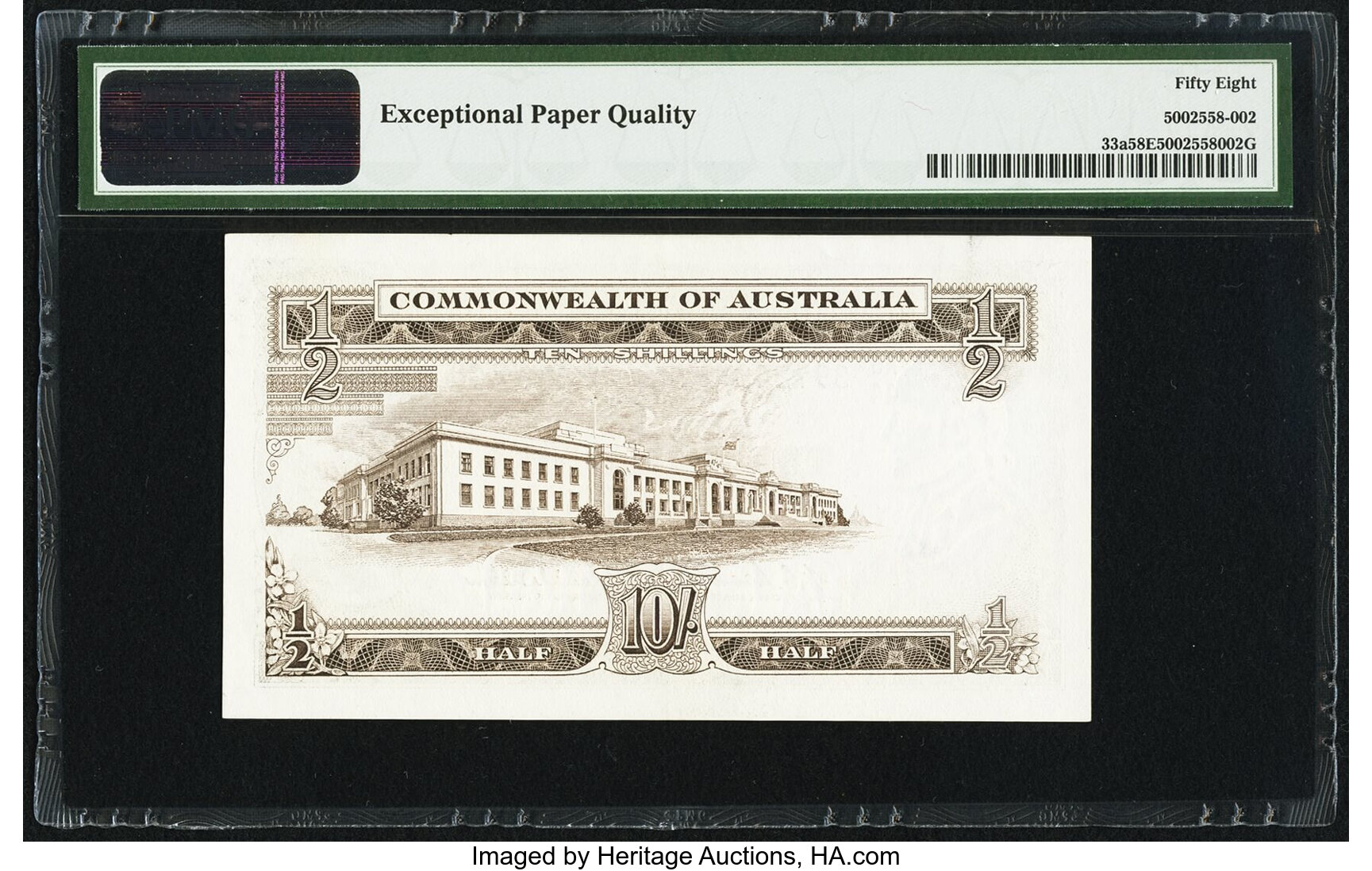 image for: Australia  10 shillings(B201a)