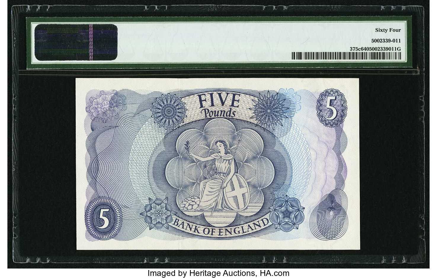 image for: United Kingdom  5 pounds (B181z)