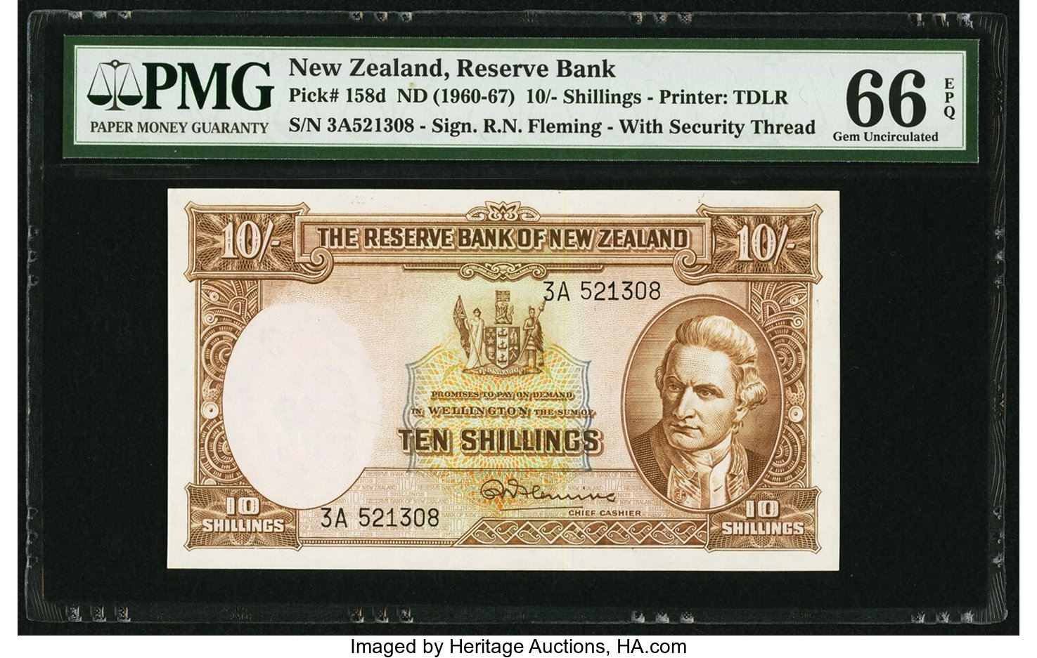image for: New Zealand  10 shillings (B105e)