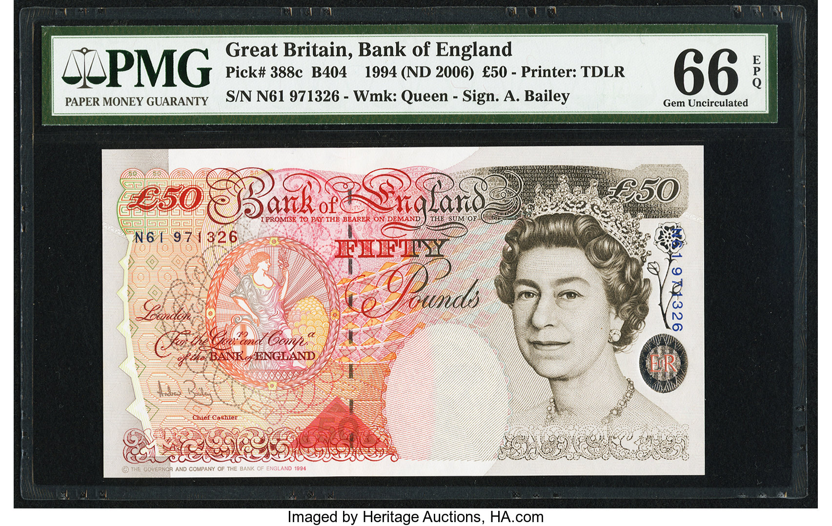 image for: United Kingdom  50 pounds (B197z)
