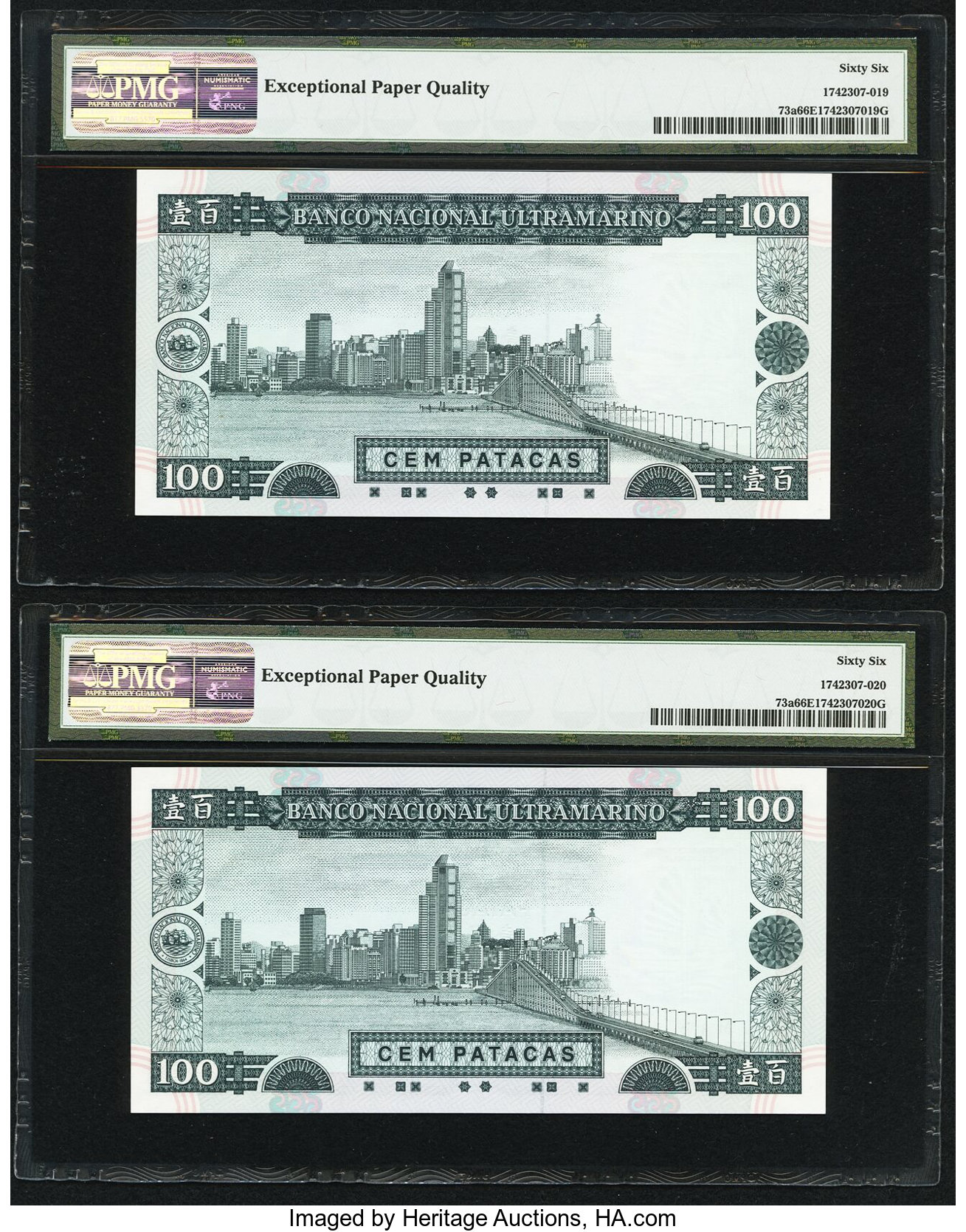 image for: Macau  100 patacas (B064bs)