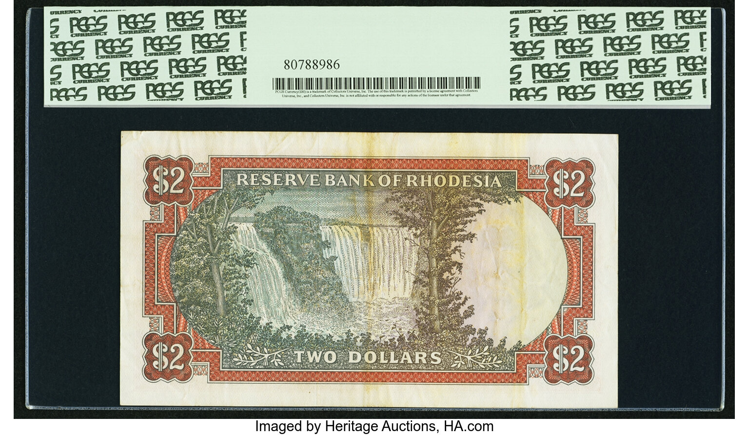 image for: Rhodesia  2 dollars(B108n)