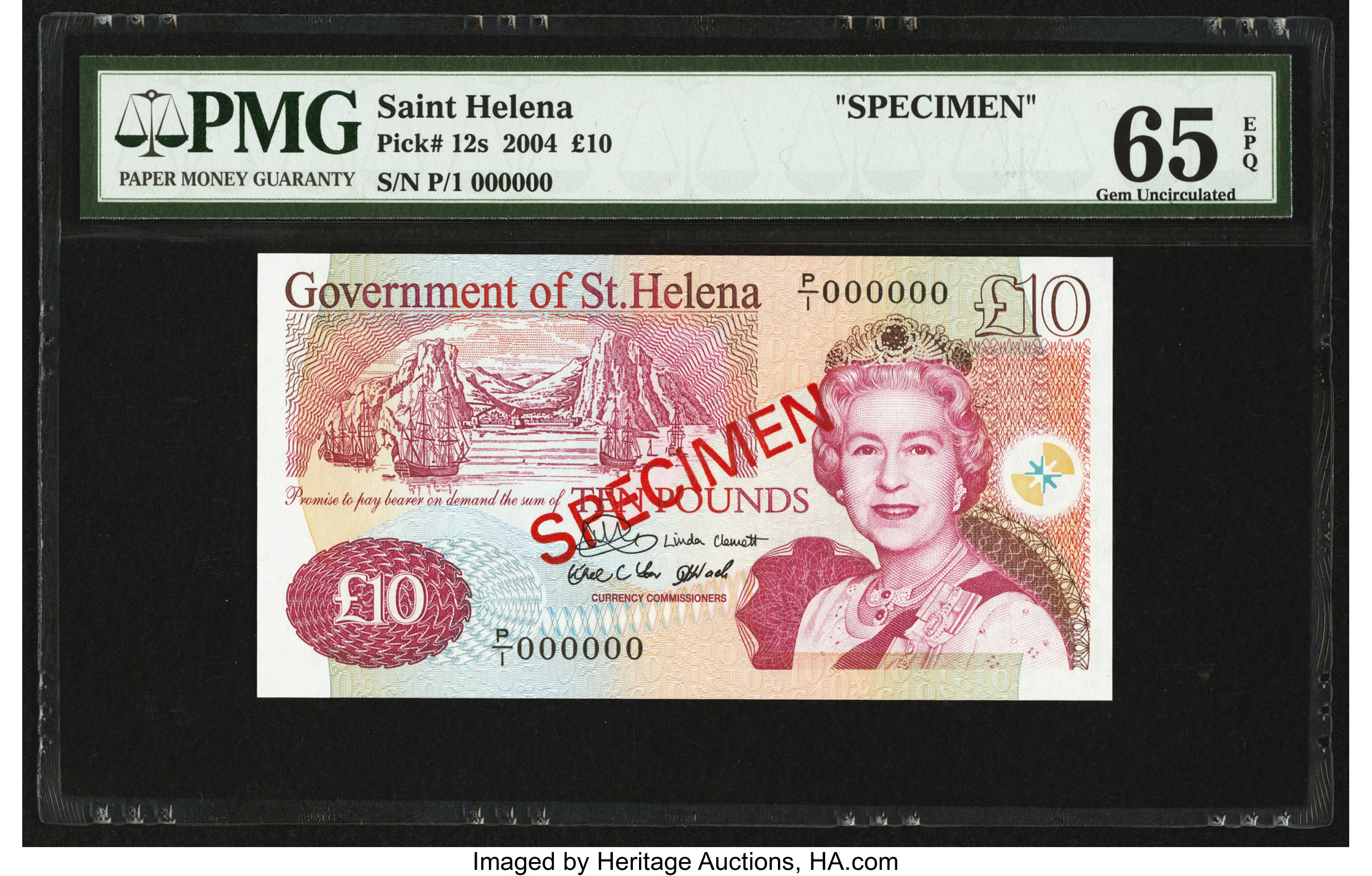 image for: Saint Helena  10 pounds (B308b)