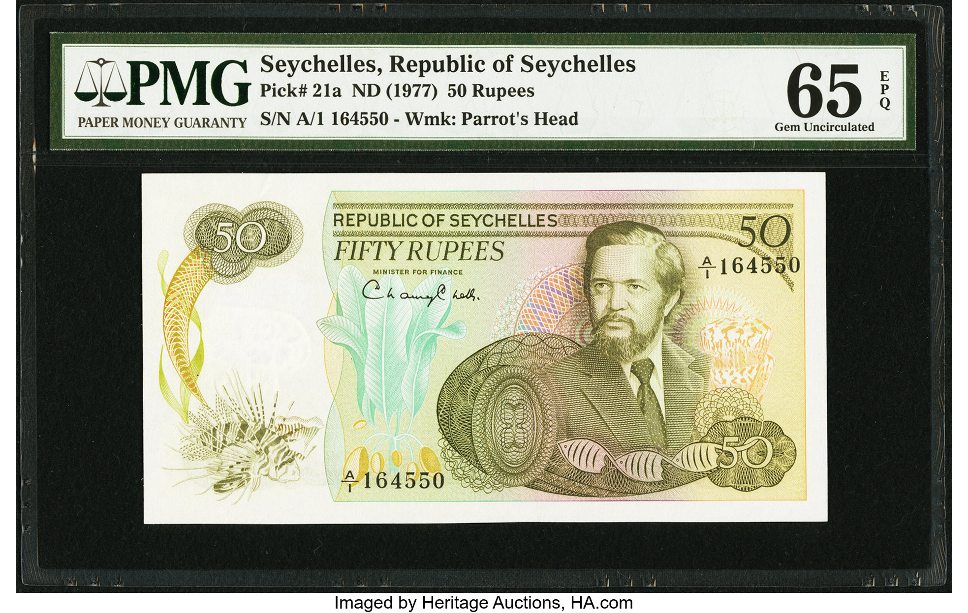 image for: Seychelles  50 rupees (B203a)