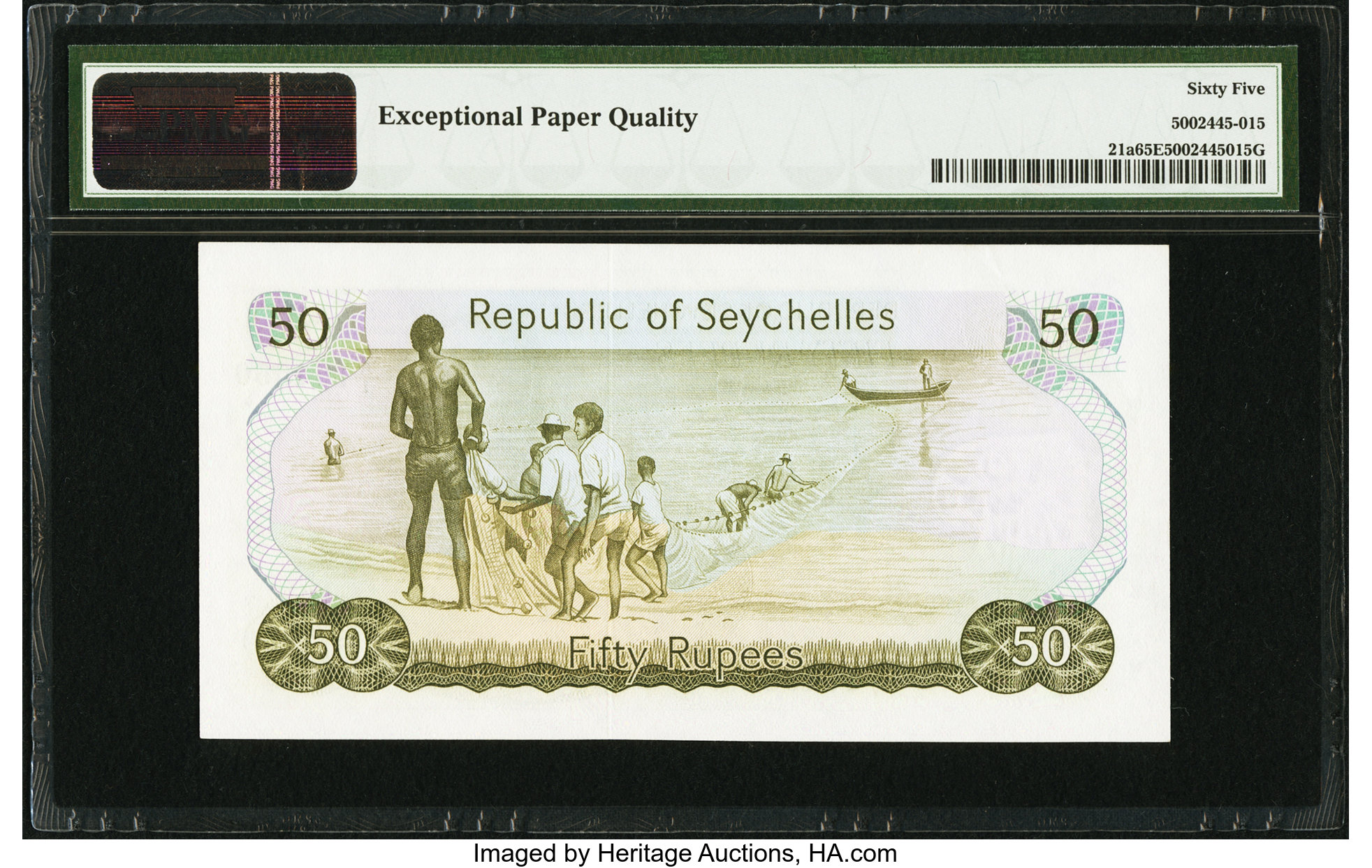 image for: Seychelles  50 rupees (B203ap)