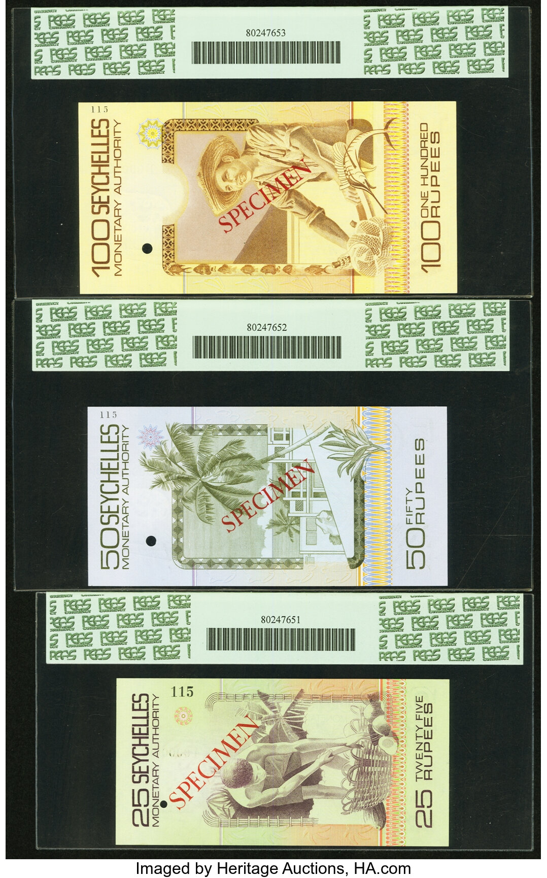 image for: Seychelles  25 rupees (B302as2)