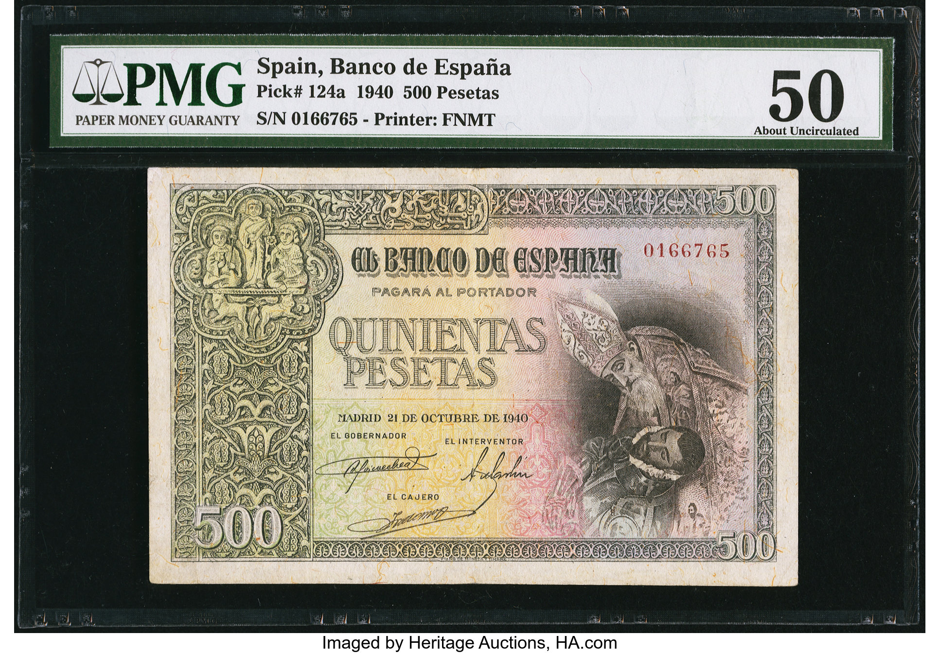 image for: Spain  500 pesetas (B590a)