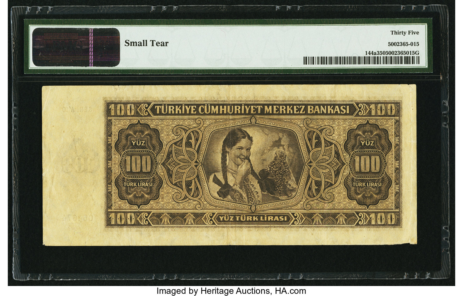image for: Turkey  100 T?rk liras? (B227as)