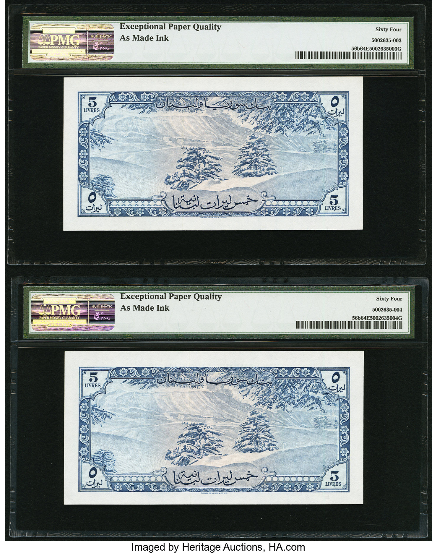 image for: Lebanon  5 livres libanaises (Lebanese pounds) (B225f)