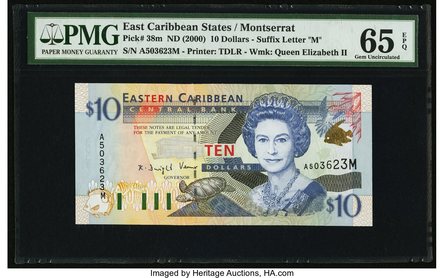 image for: East Caribbean States  10 dollars (B222m)