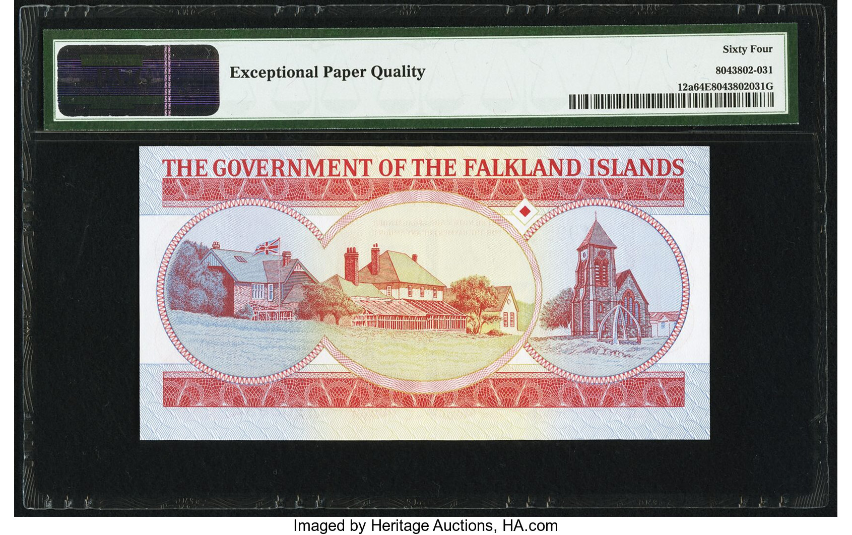 image for: Falkland Islands  5 pounds (B217a)