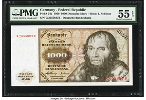 image for: Germany, Federal Republic of 1,000 deutsche mark (B207as)