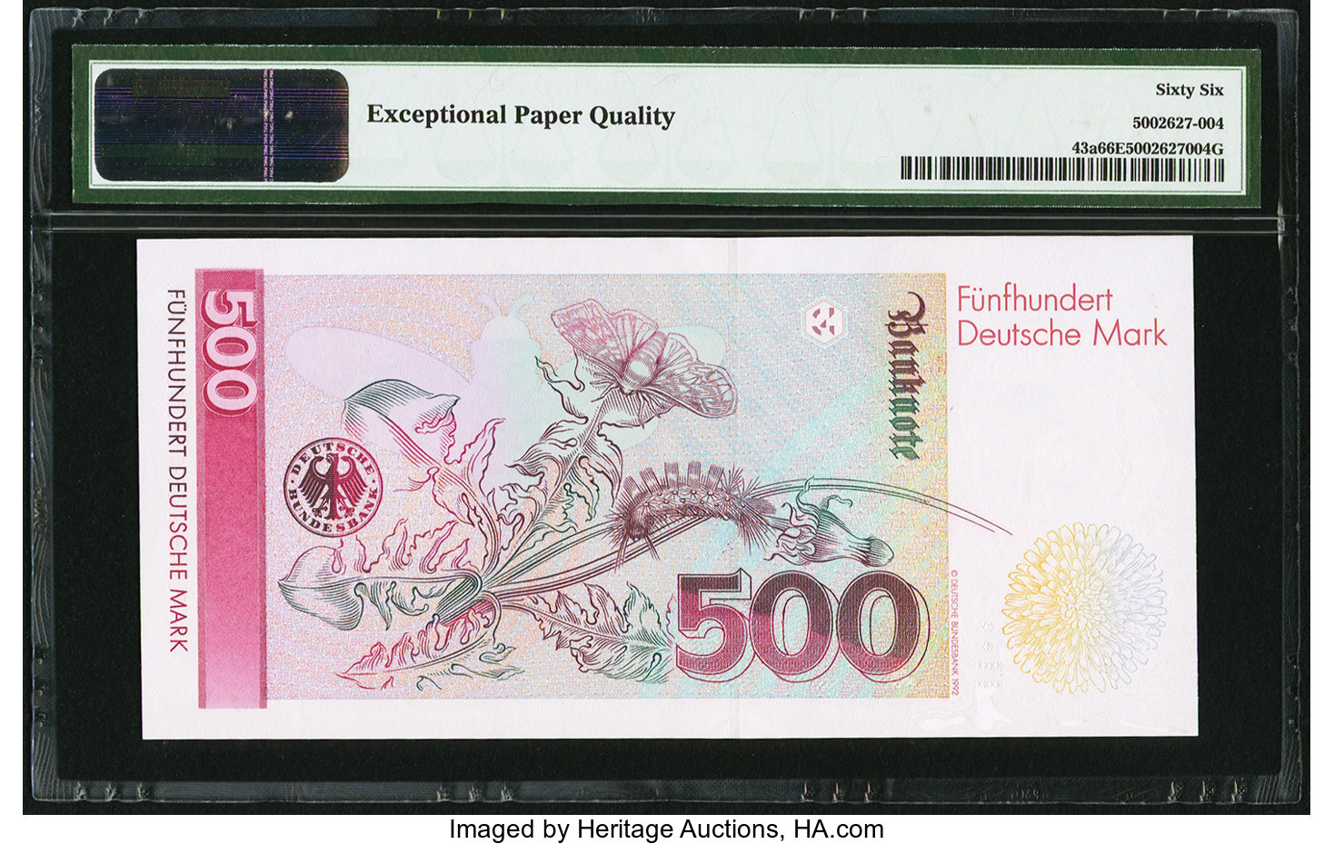 image for: Germany, Federal Republic of  500 deutsche mark (B228as1)