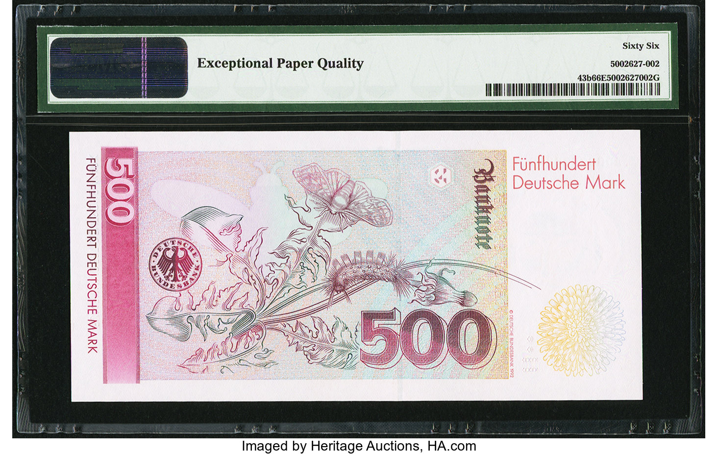 image for: Germany, Federal Republic of  500 deutsche mark (B228as1)
