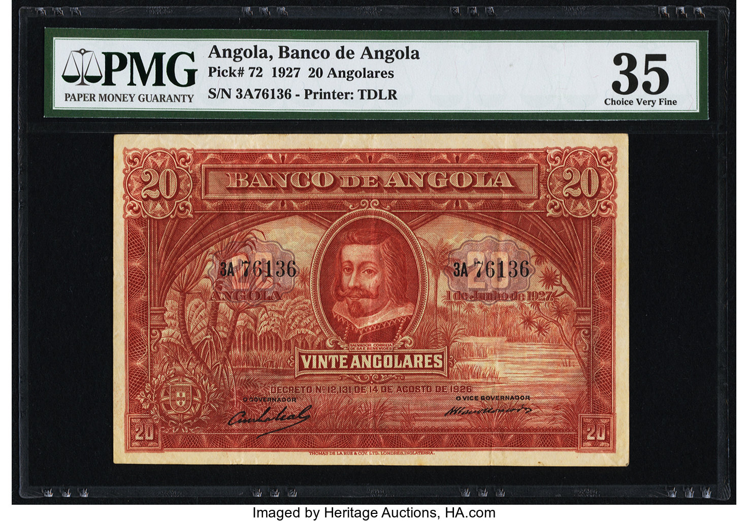 image for: Angola  20 angolares(B401b1)