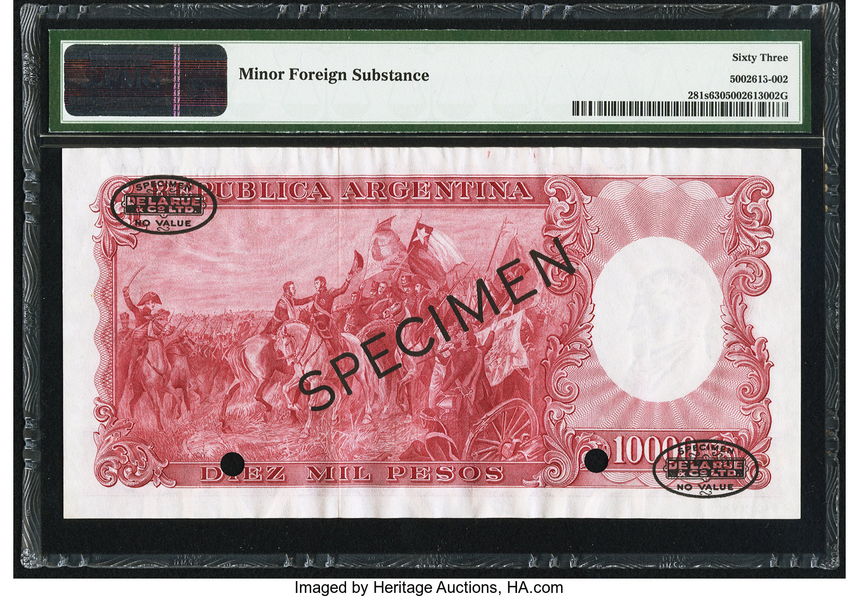 image for: Argentina  10,000 pesos (B334bs2)