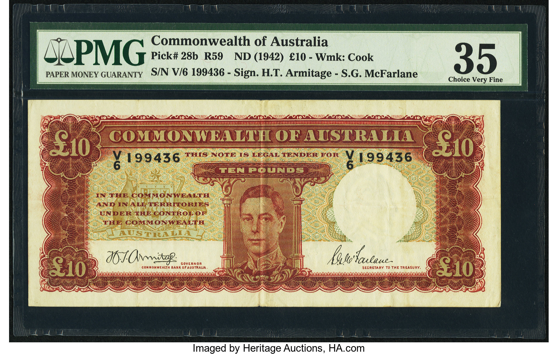 image for: Australia  10 pounds(B134d)