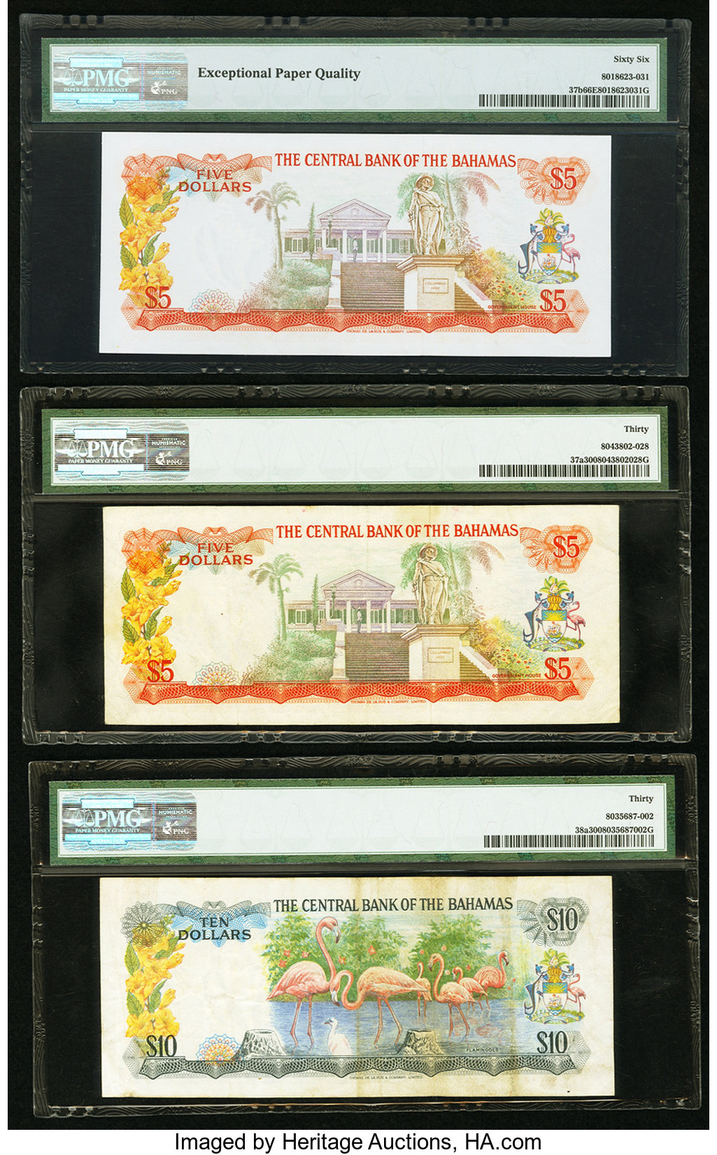 image for: Bahamas  10 dollars (B303as1)