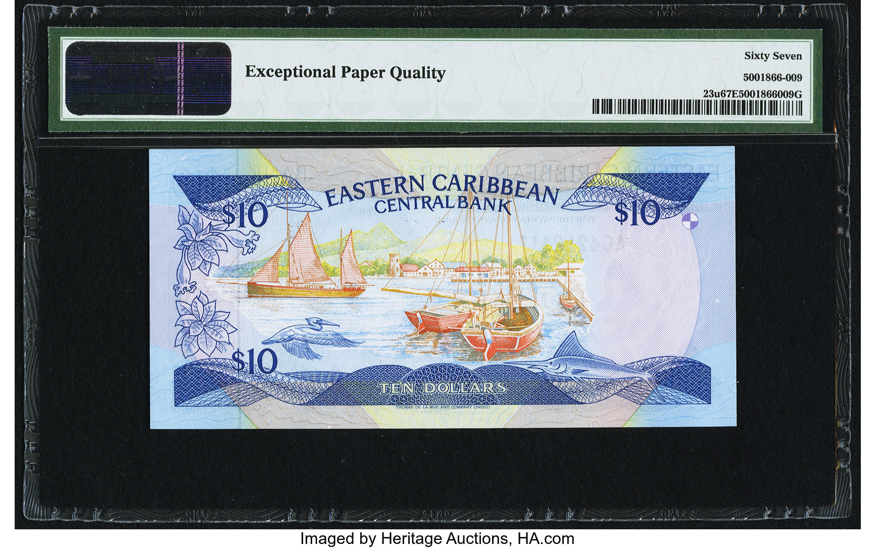 image for: East Caribbean States  10 dollars (B207u1)