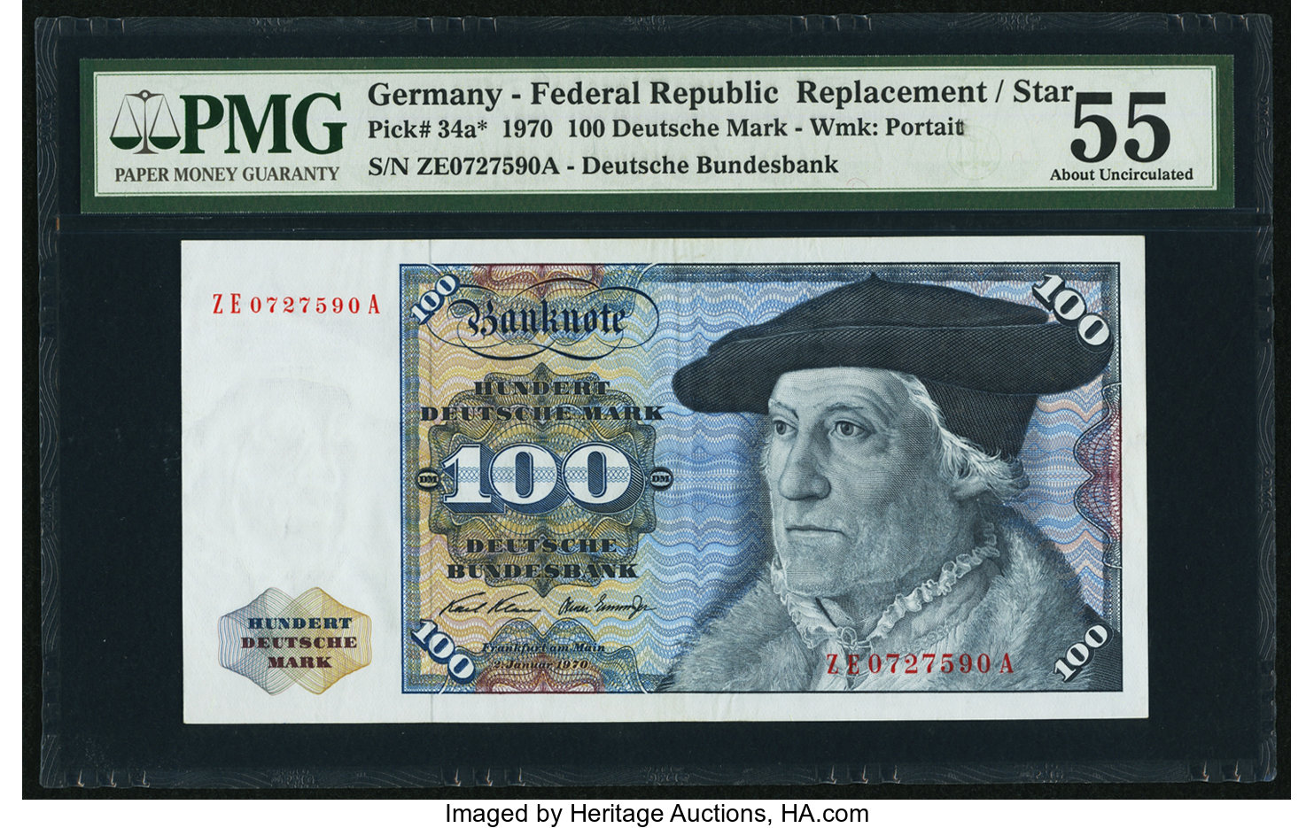 image for: Germany, Federal Republic of  100 deutsche mark (B205f)