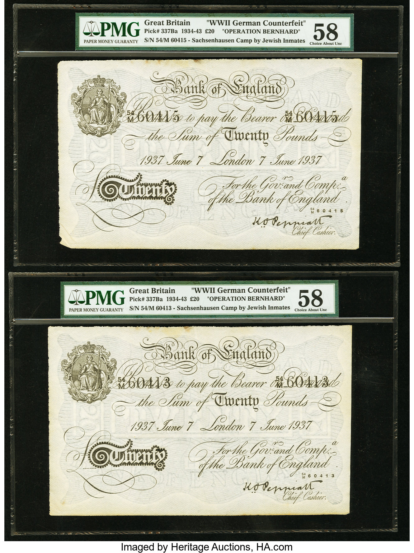 image for: United Kingdom  20 pounds (B163a20)