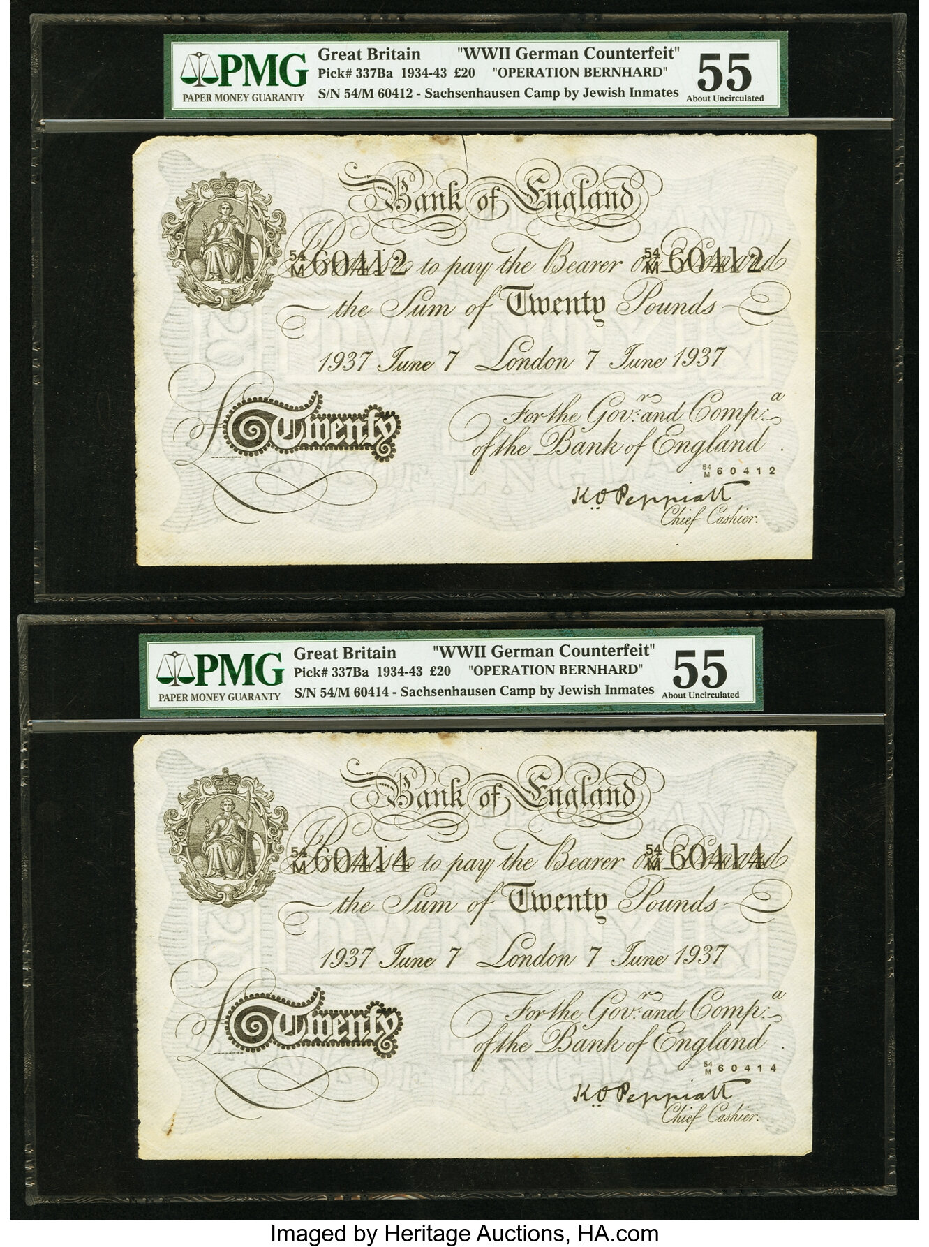 image for: United Kingdom  20 pounds (B163a20)