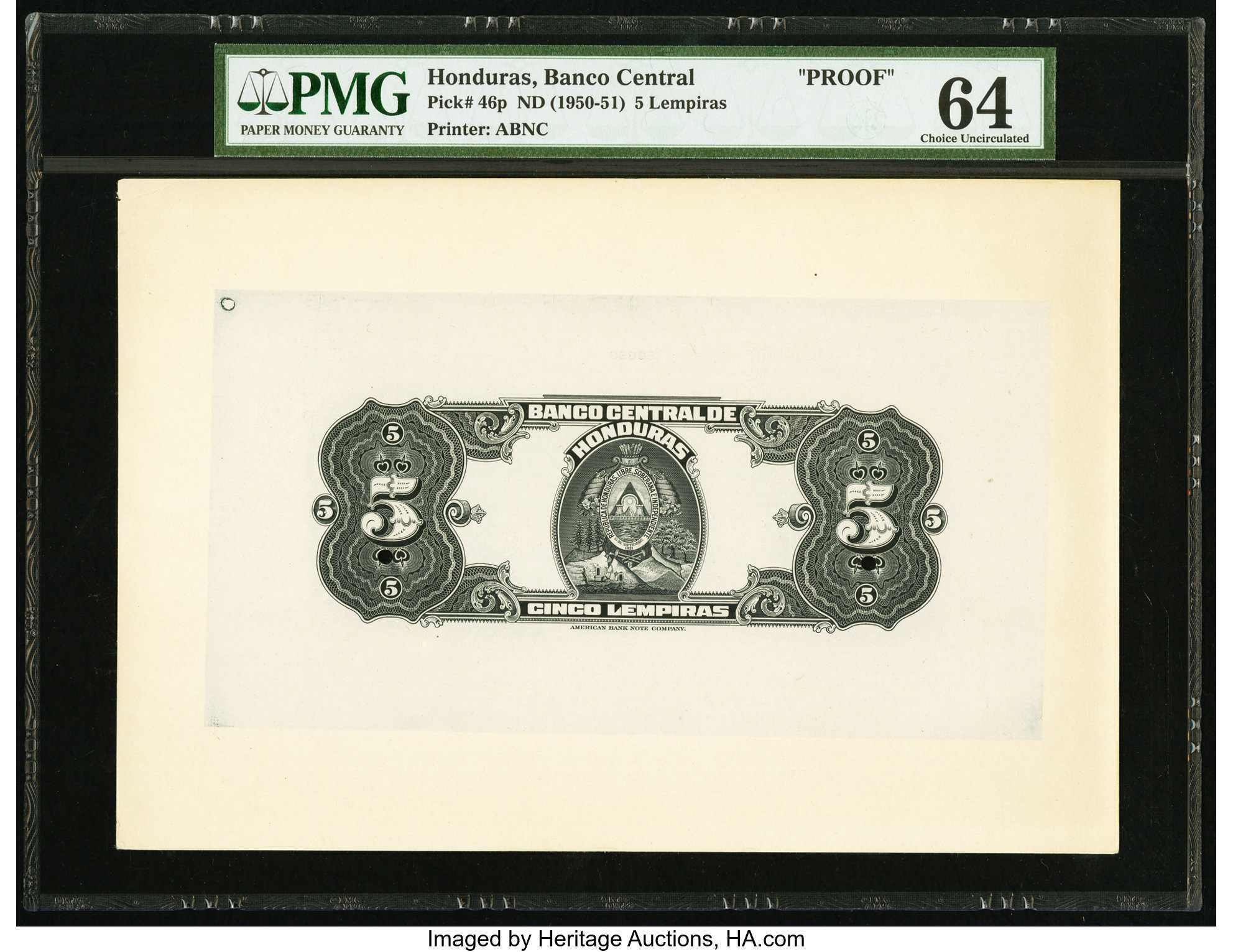 image for: Honduras  5 lempiras (B302d)
