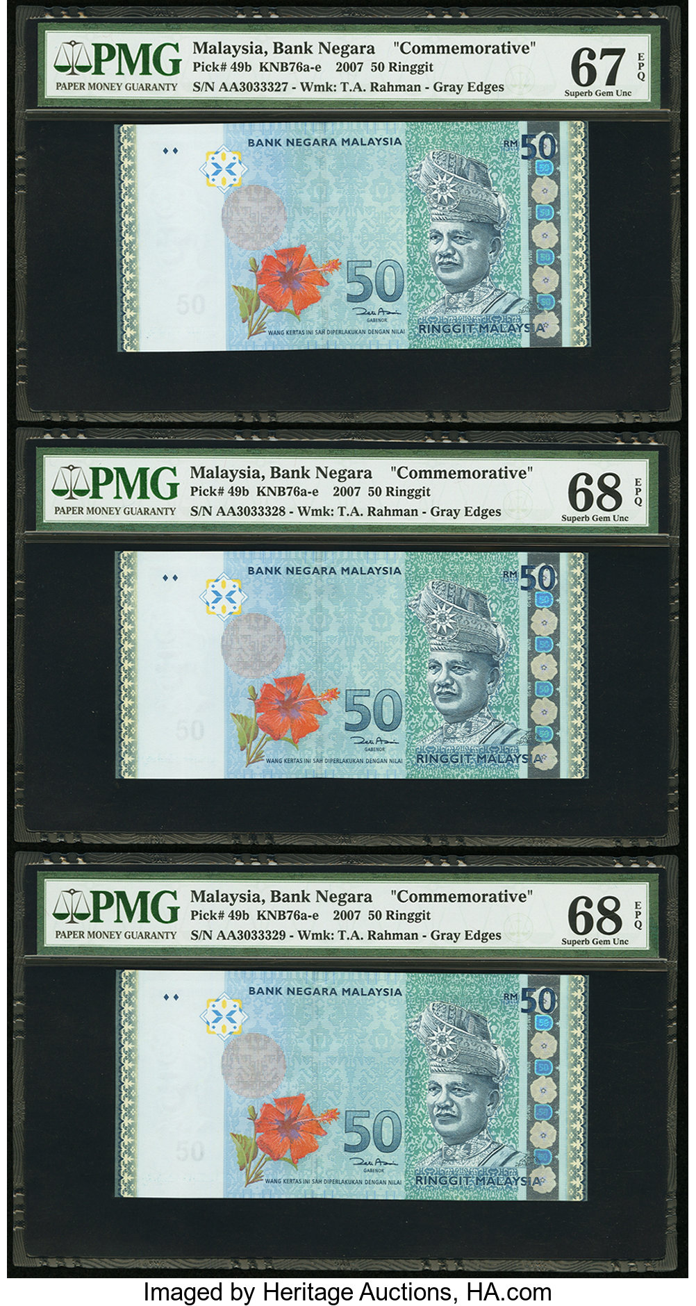 image for: Malaysia  50 ringgit (B147a)