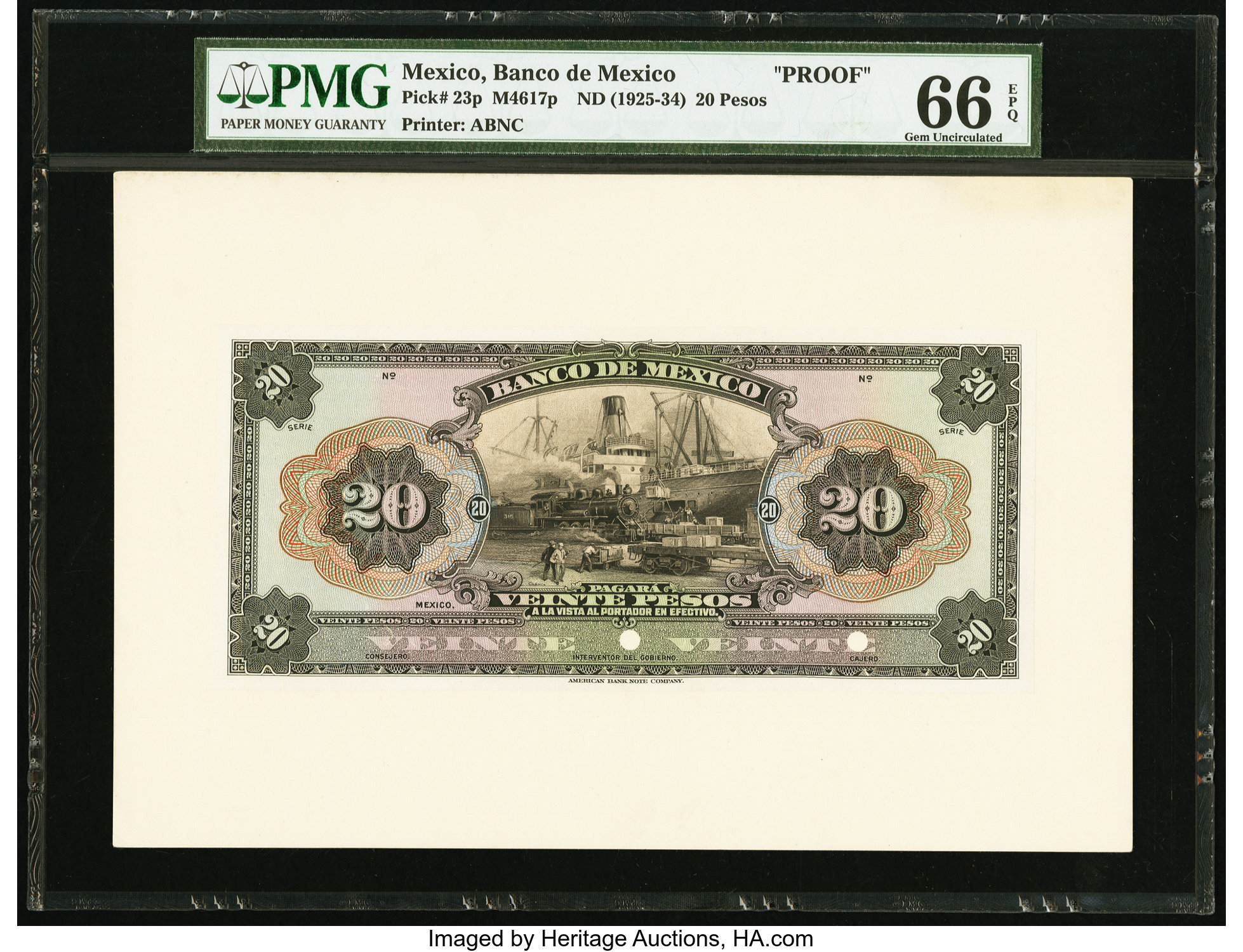 image for: Mexico  20 pesos(B603b)