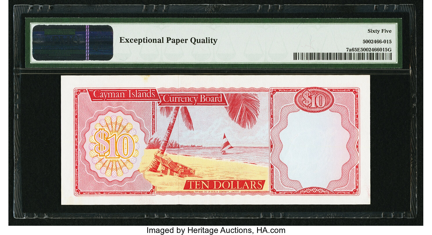 image for: Cayman Islands  10 dollars (B107az)