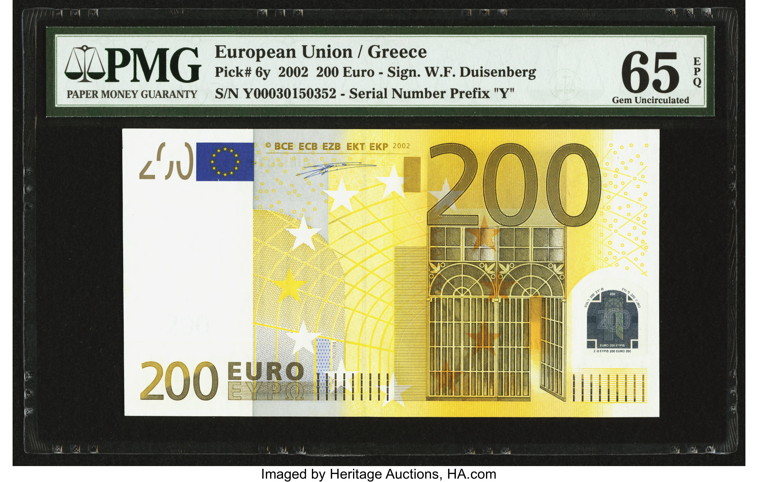 image for: European Monetary Union  200 euro (B106n1)