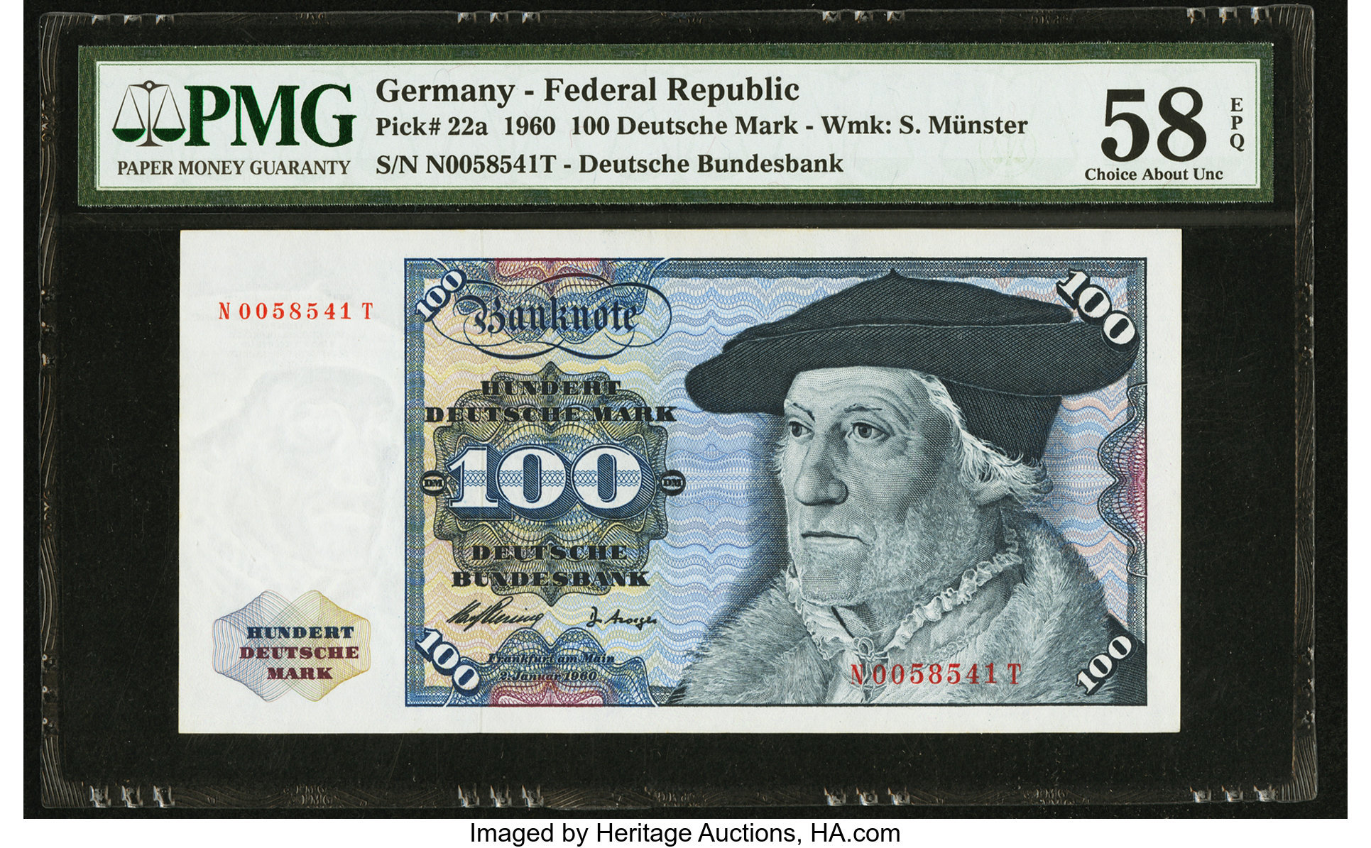 image for: Germany, Federal Republic of  100 deutsche mark (B205as)