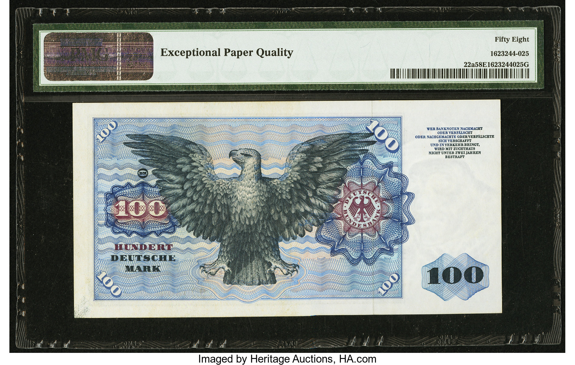image for: Germany, Federal Republic of  100 deutsche mark (B205d)