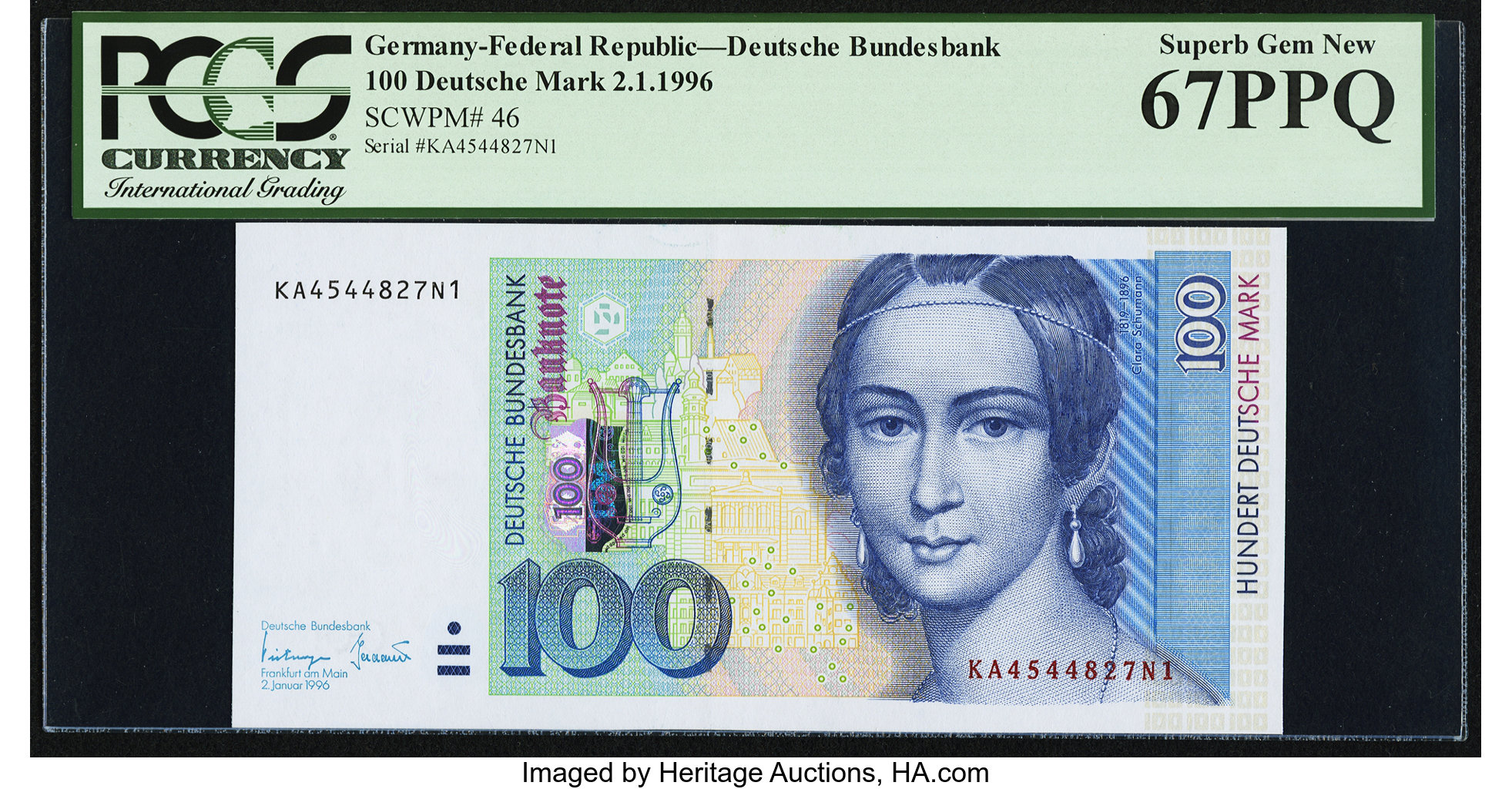 image for: Germany, Federal Republic of  100 deutsche mark (B231a)