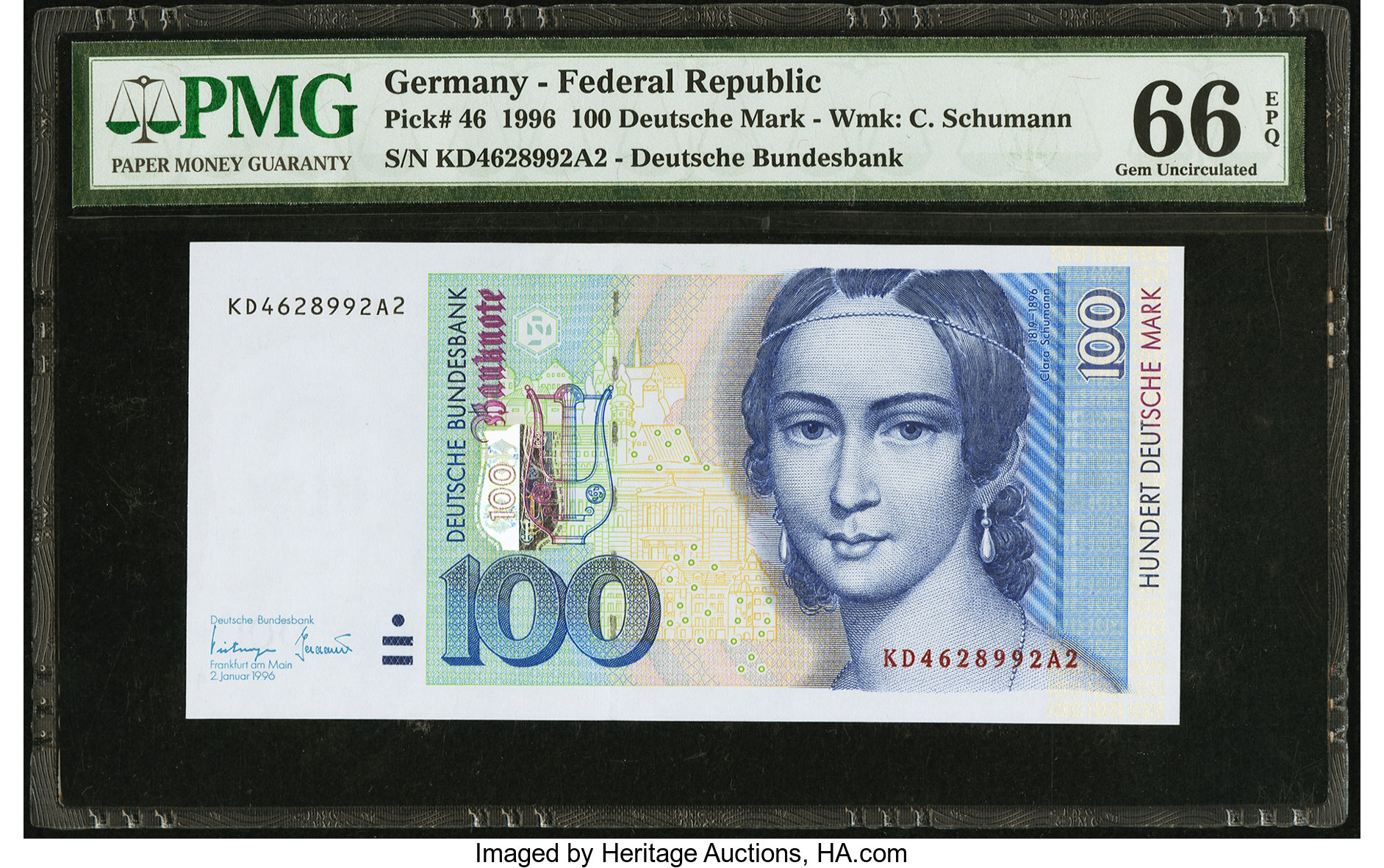 image for: Germany, Federal Republic of  100 deutsche mark (B231a)