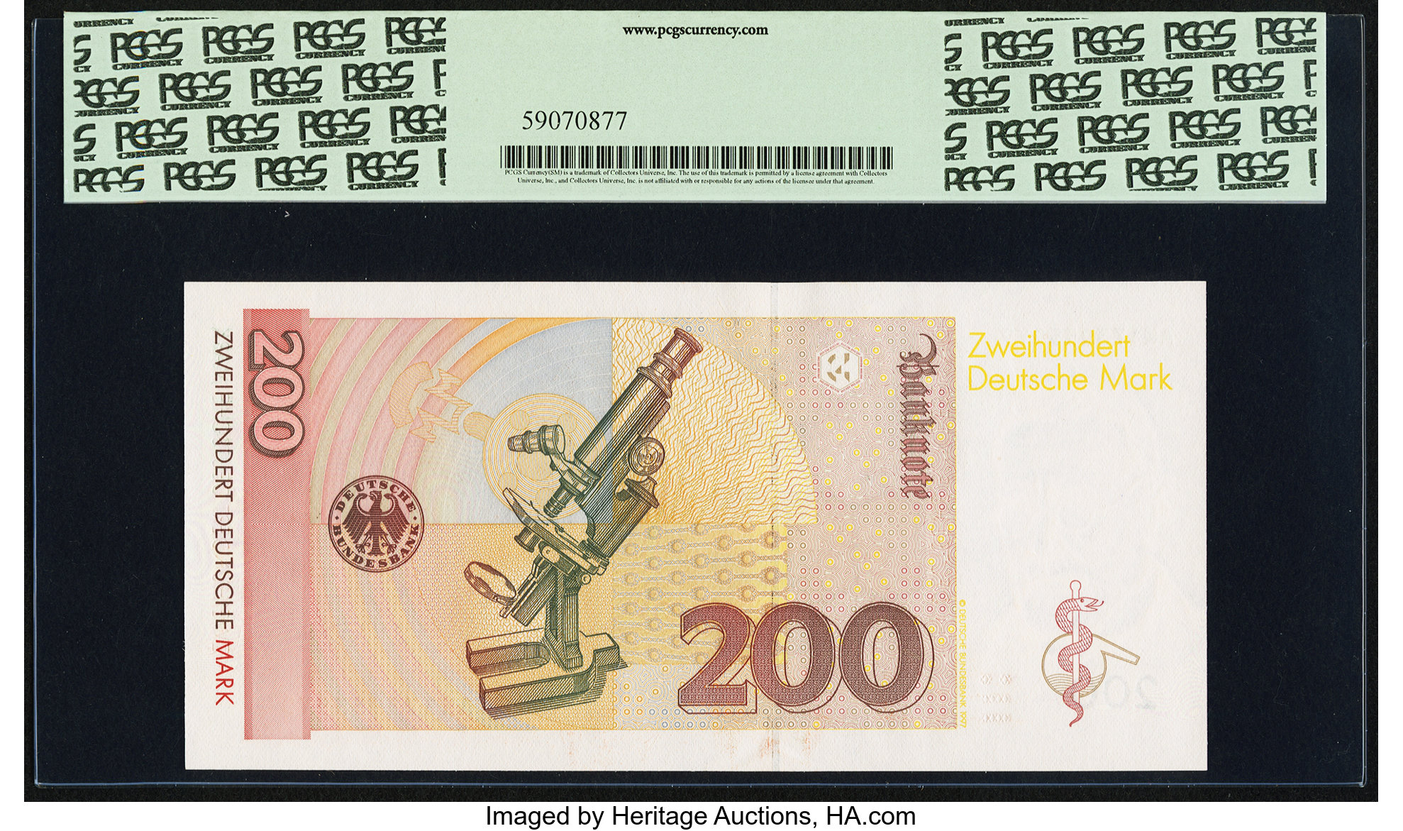 image for: Germany, Federal Republic of  200 deutsche mark (B232a)