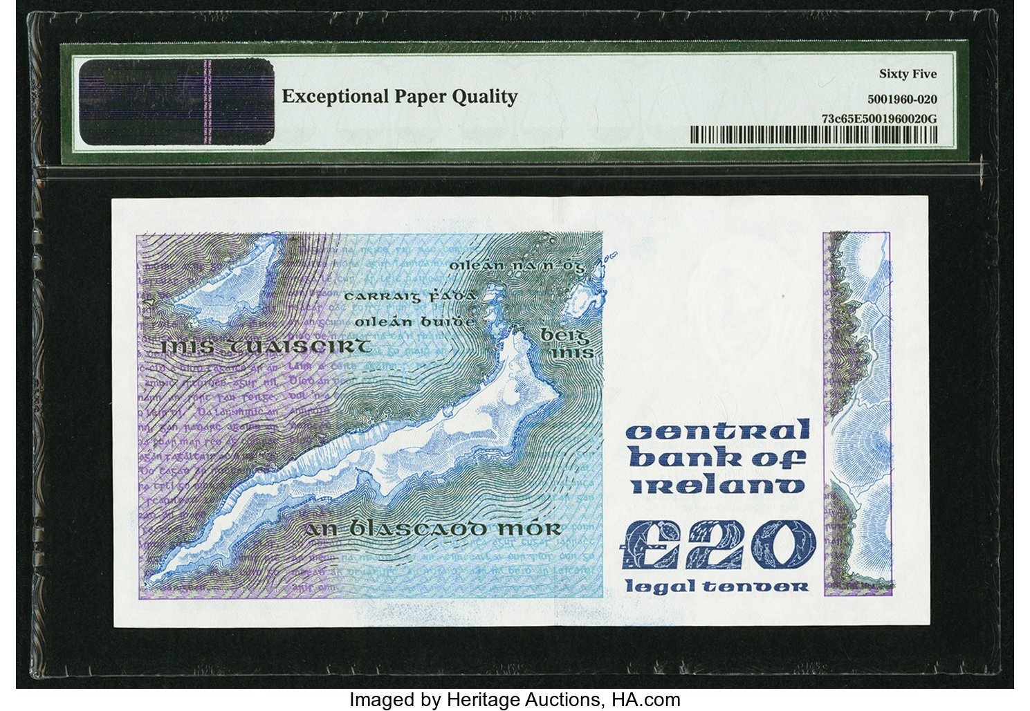 image for: Ireland, Republic of  20 pounds(B218a)