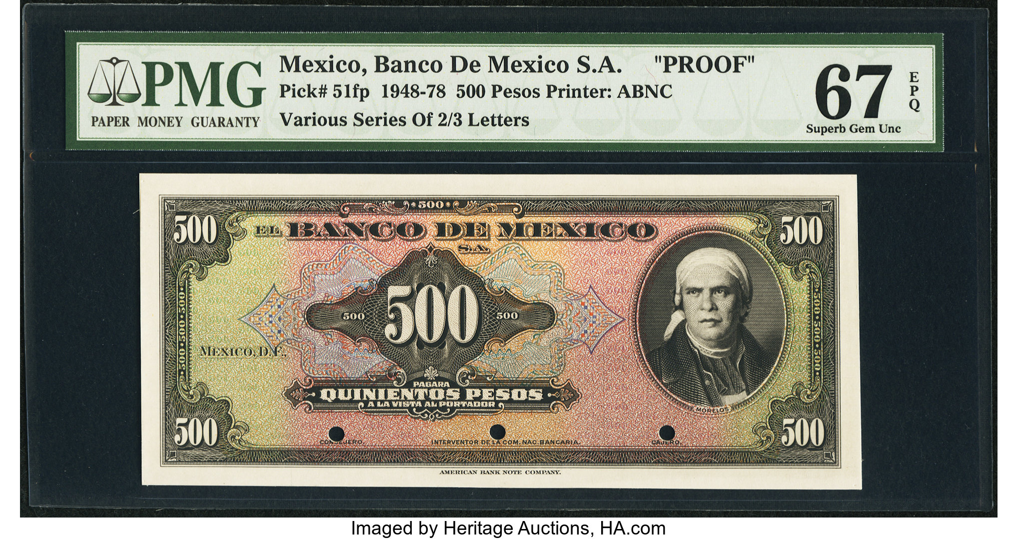 image for: Mexico  500 pesos (B636gs)