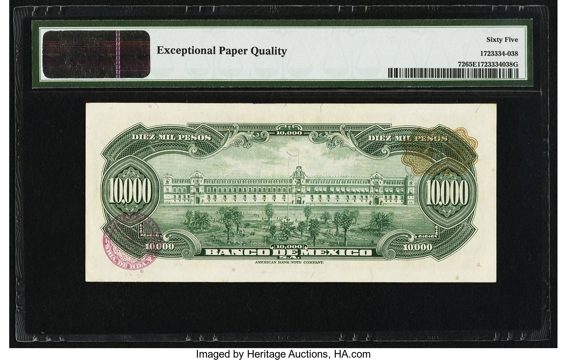 image for: Mexico  10,000 pesos(B641as2)