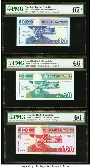 image for: Namibia 50 dollars (B202a)