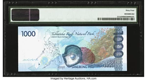 image for: Philippines 1,000 piso (pesos) (B1083e)