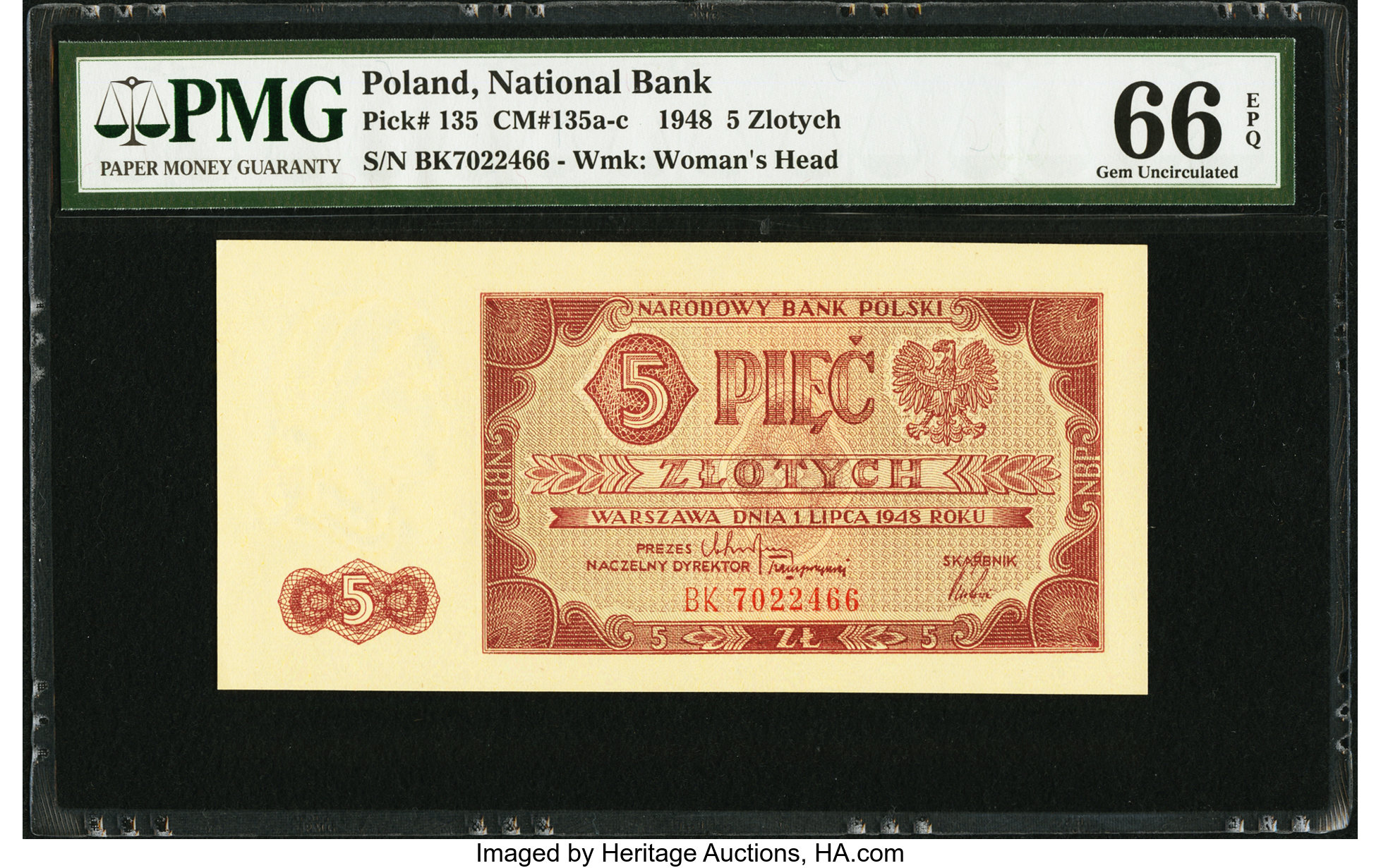 image for: Poland  5 z?otych (B825as)