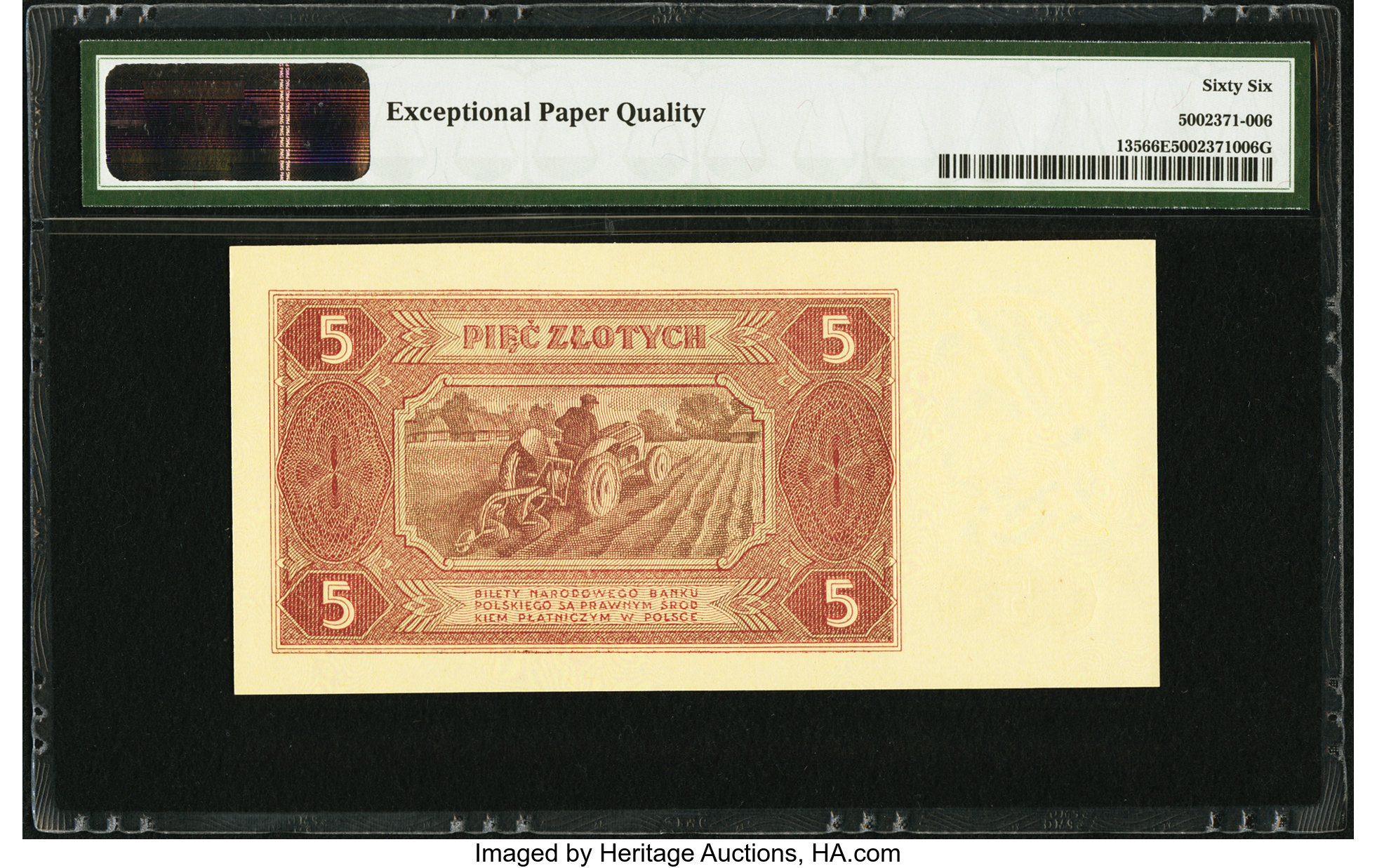 image for: Poland  5 z?otych (B825a)