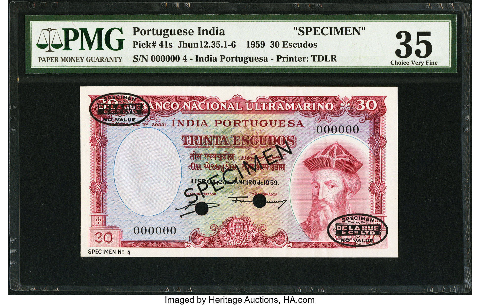 image for: Portuguese India  30 escudos(B330cs2)