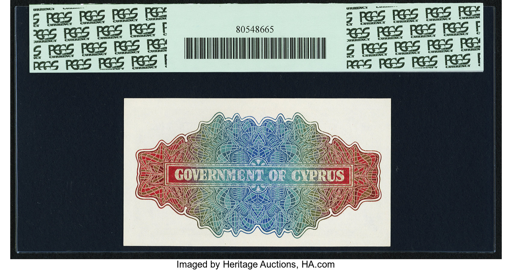 image for: Cyprus  1 shilling (B120b)